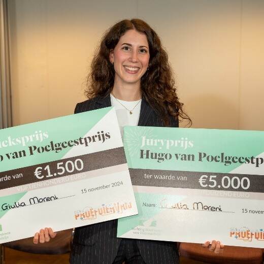 Giulia Moreni wint prijs